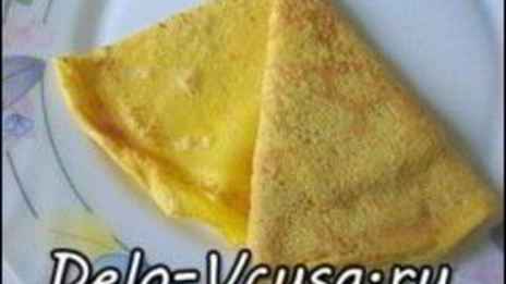 бендерики с мясом — блинчики с сырым фаршем