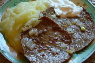 Блинчики из говяжьей печени