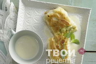 Блинчики с бананом