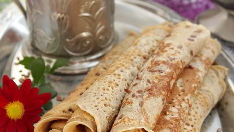 блинчики с льняной мукой и льняными семечками