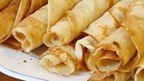 блинчики с начинкой из чернослива