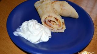 Блинчики с припеком