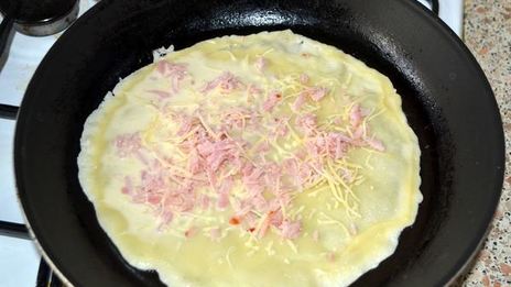 блинчики с припеком