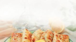 Блинчики с рыбным фаршем