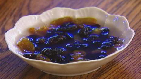 блинчики с творогом, изюмом и апельсиновой цедрой