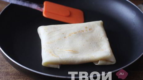 блинчики с ветчиной и сыром