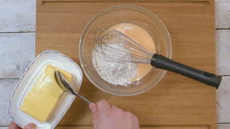 блинчики с яблоками