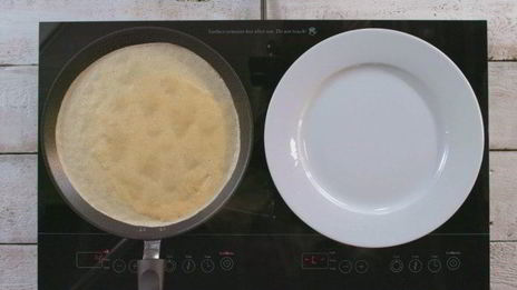 блинчики с яблоками