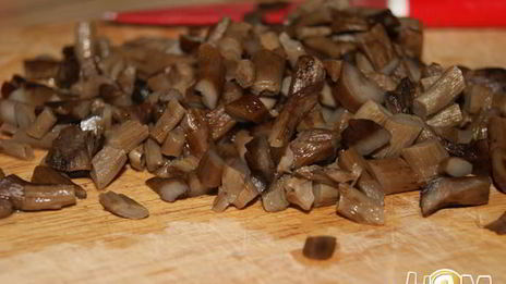 блинчики со сливочными опятами