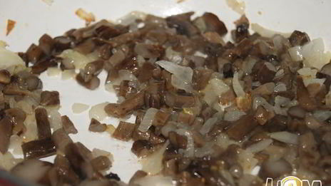 блинчики со сливочными опятами