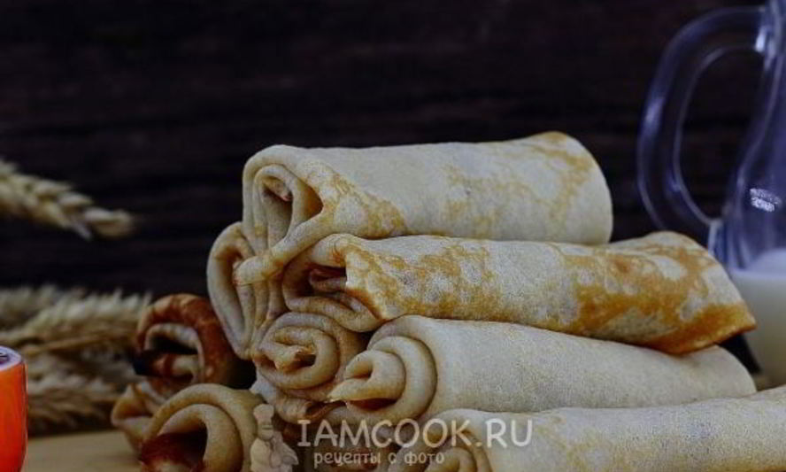 Рецепт блинов ассорти