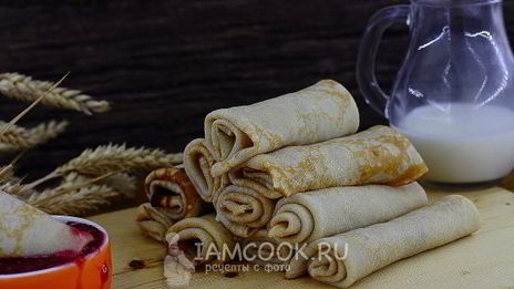 блины ассорти