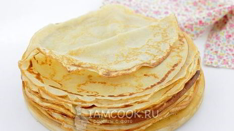 блины ассорти