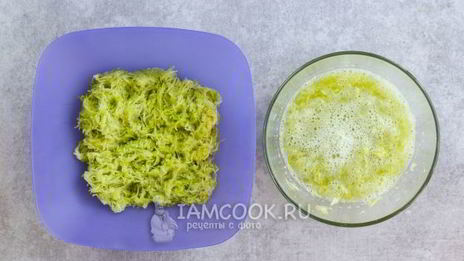 блины из кабачков с сыром и зеленью