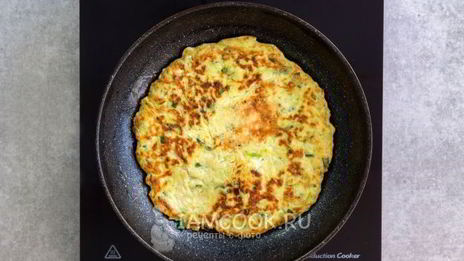 блины из кабачков с сыром и зеленью