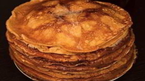 блины на керамической сковороде