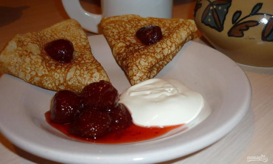 Рецепт блинов на сыворотке с тыквой