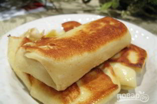 Блины с индейкой