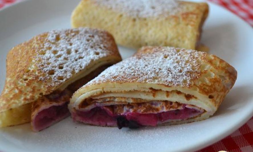 Рецепт блинов с начинкой