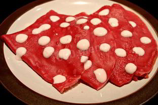 Блины цветные