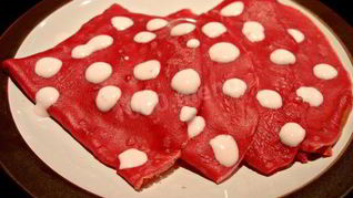 Блины цветные