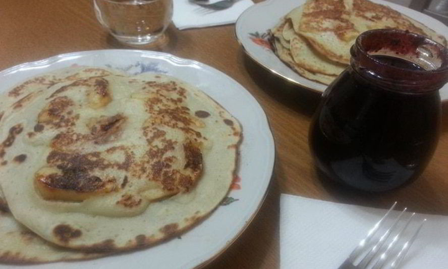 Рецепт блинов яблочное раздолье