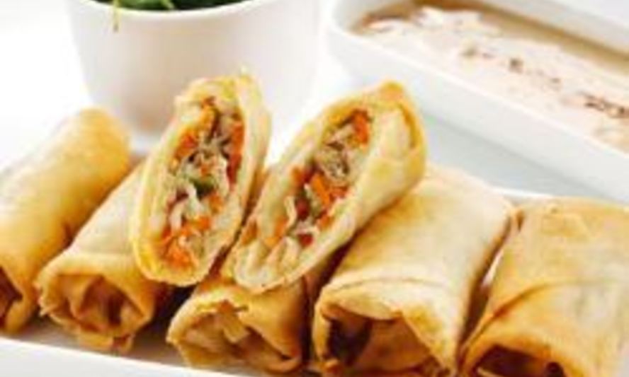 Рецепт китайских хрустящих фаршированных блинчиков