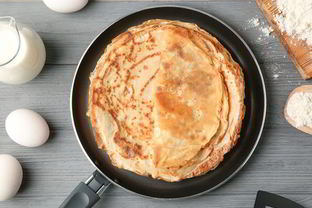 Классические блины на кефире