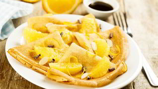 Молочные блинчики по-индийски