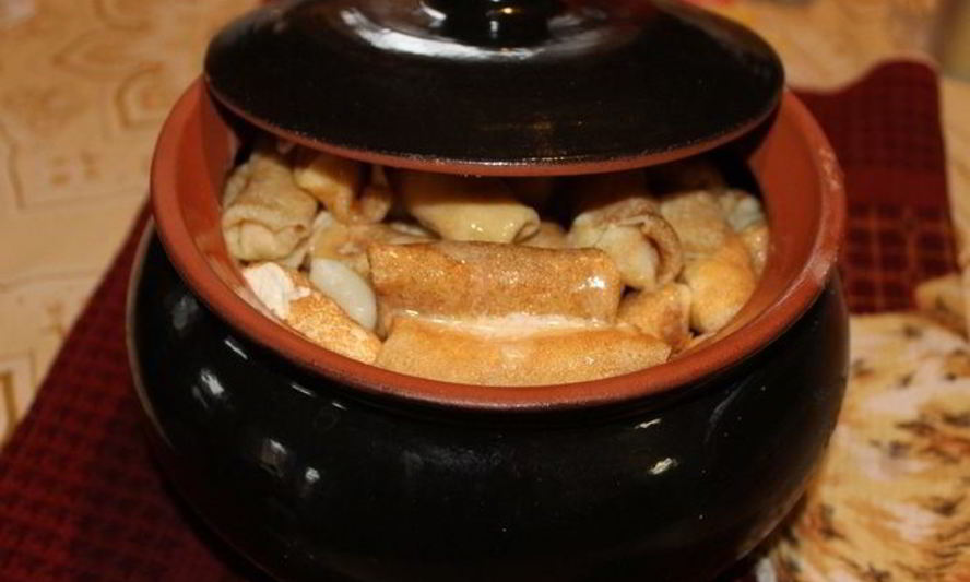 Рецепт налистников с творогом