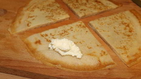 налистники с творогом