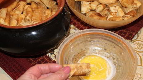 налистники с творогом