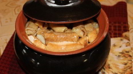 налистники с творогом