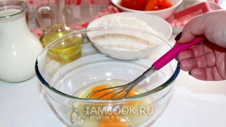 панкейки с хурмой и маком