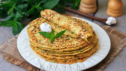 Блины из кабачков