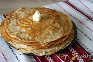 Сладкие блинчики на кислом молоке