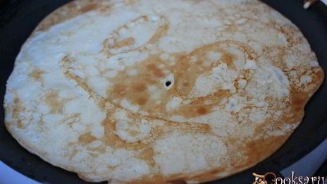 сладкие блинчики на кислом молоке