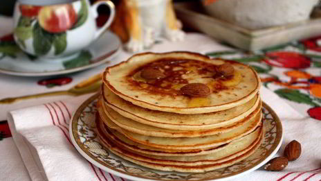 творожно-ореховые блинчики