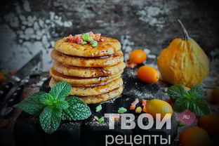 Тыквенные панкейки