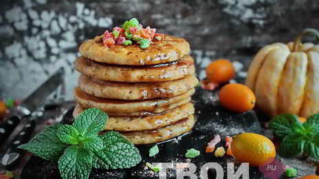 тыквенные панкейки