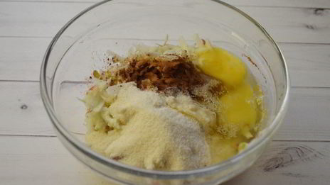 яблочные панкейки без муки