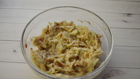 яблочные панкейки без муки