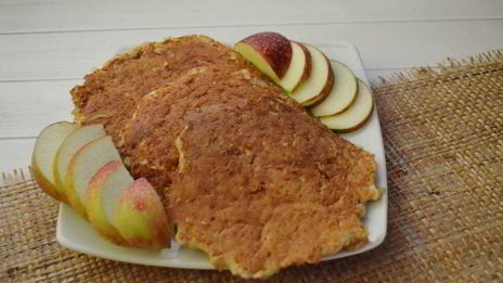 яблочные панкейки без муки