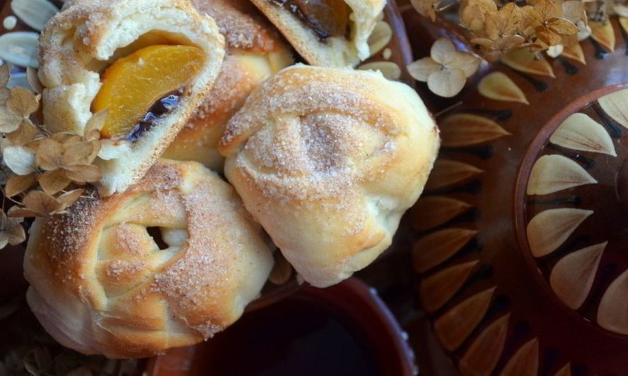 Рецепт абрикосовых булочек