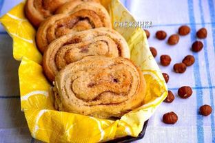 Булочки на фундуке с корицей