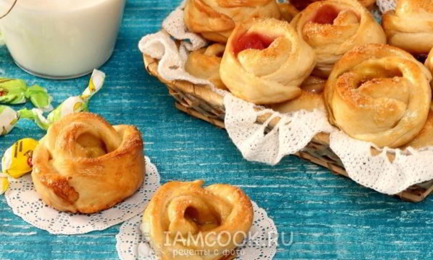 Рецепт булочек розочки
