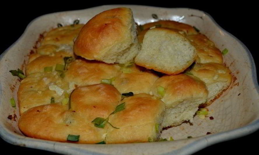 Рецепт булочек с чесночным маслом
