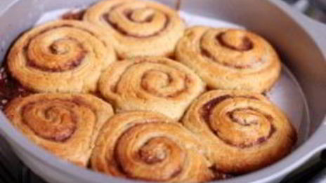 булочки с корицей из готового дрожжевого теста