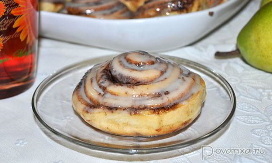 Рецепт булочек с корицей синнамон