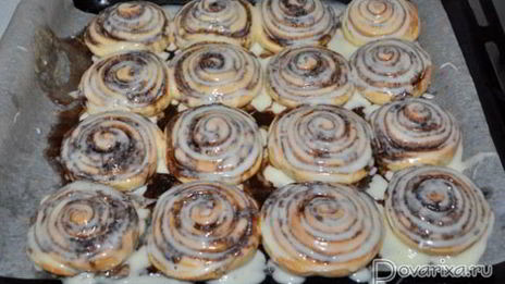 булочки с корицей синнамон
